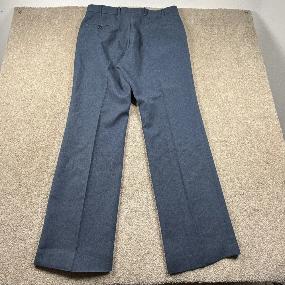 Levi's Mens 36 Blue Action Slacks Mens Vintage‎ Straight Leg Trousers
